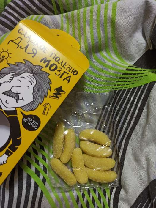 Фотография покупателя товара Мармелад «Для мозга», вкус: банан, 50 г.