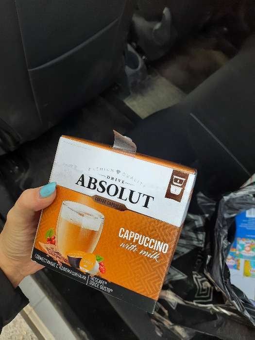 Фотография покупателя товара Капсулы для кофемашин Dolce Gusto: Drive Absolut Dg Капучино, 184 г