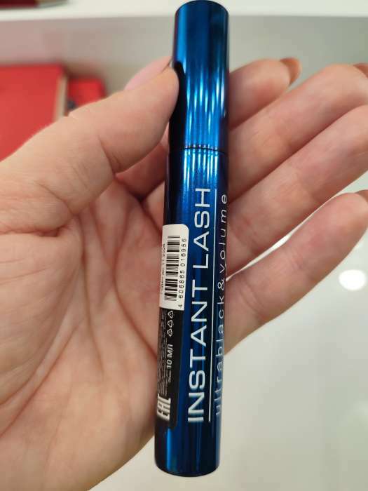 Фотография покупателя товара Тушь для ресниц JEANMISHEL LINEUR INTENSE INSTANT LASH ultrablack&volume, 10 мл - Фото 4