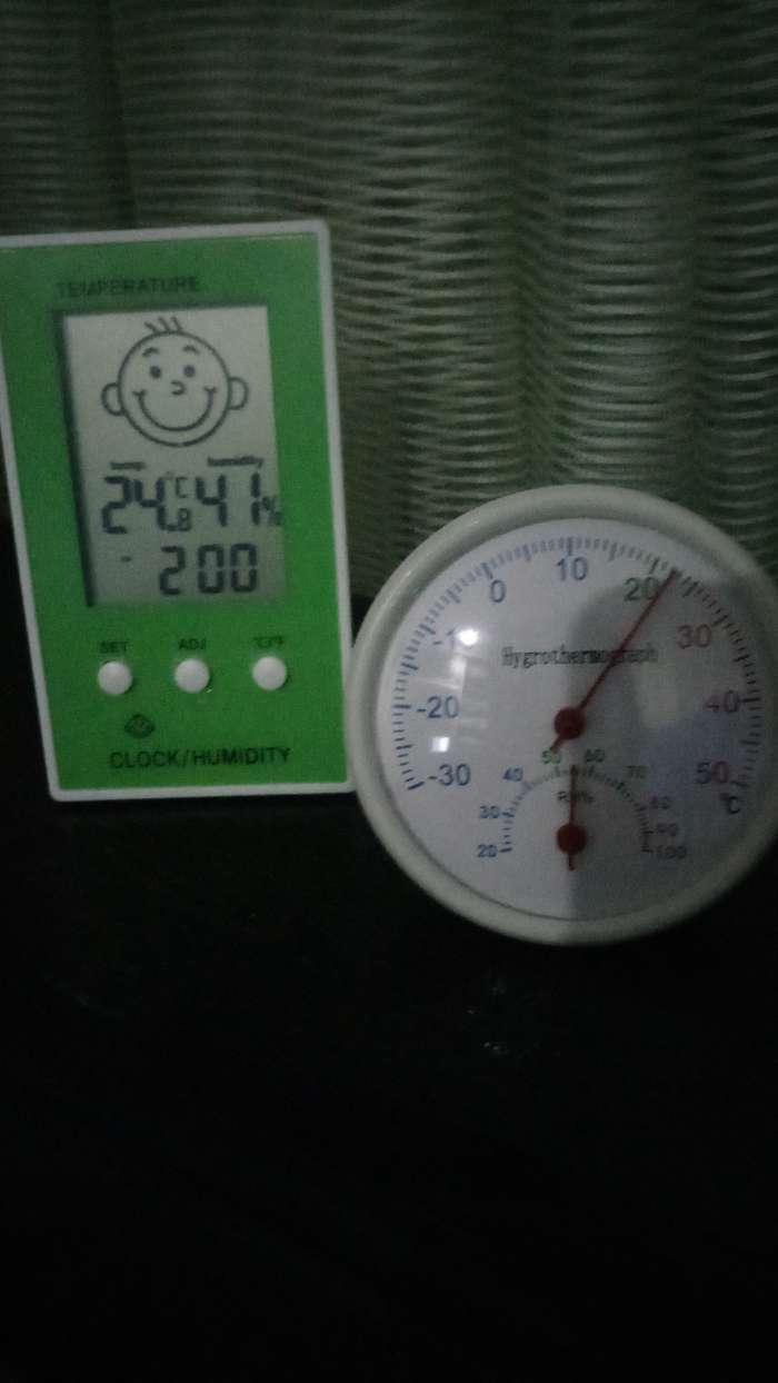 Фотография покупателя товара Термометр Luazon LTR-12, электронный, указатель влажности, часы, МИКС - Фото 14
