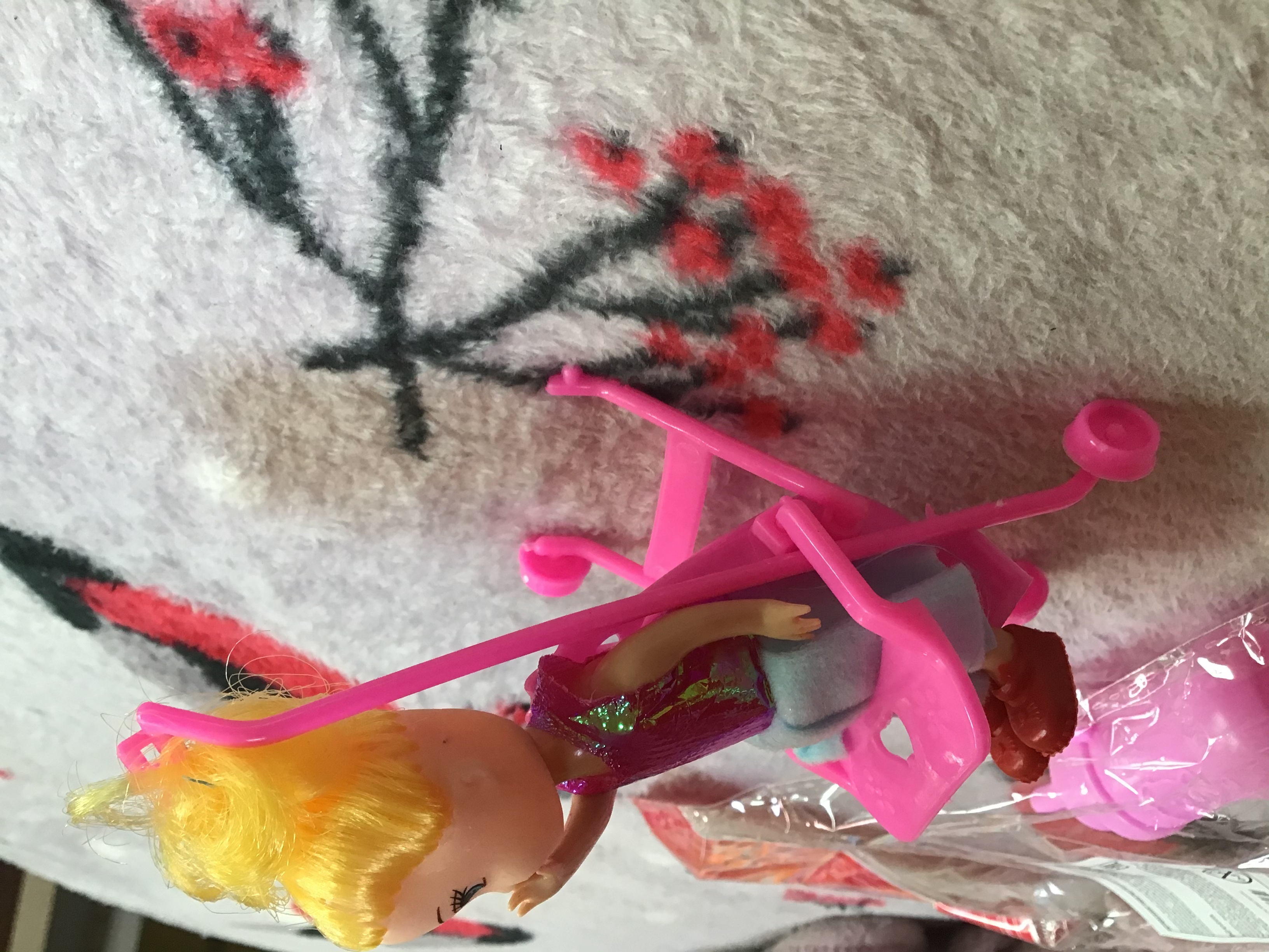 Фотография покупателя товара Кукла малышка «Ева» с аксессуарами, МИКС
