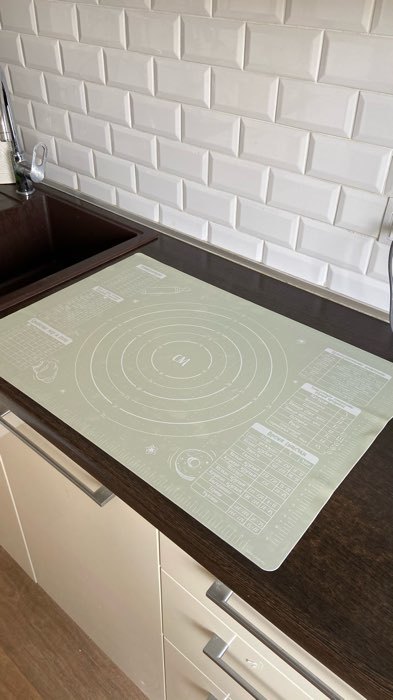 Фотография покупателя товара Силиконовый коврик для выпечки «Идеальное тесто», 64 х 45 см - Фото 8