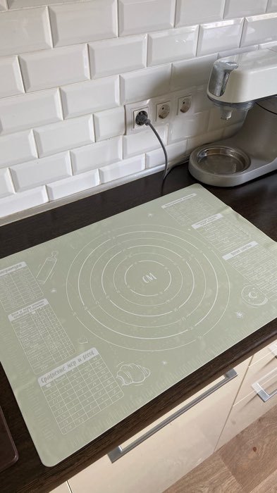 Фотография покупателя товара Силиконовый коврик для выпечки «Идеальное тесто», 64 х 45 см - Фото 9