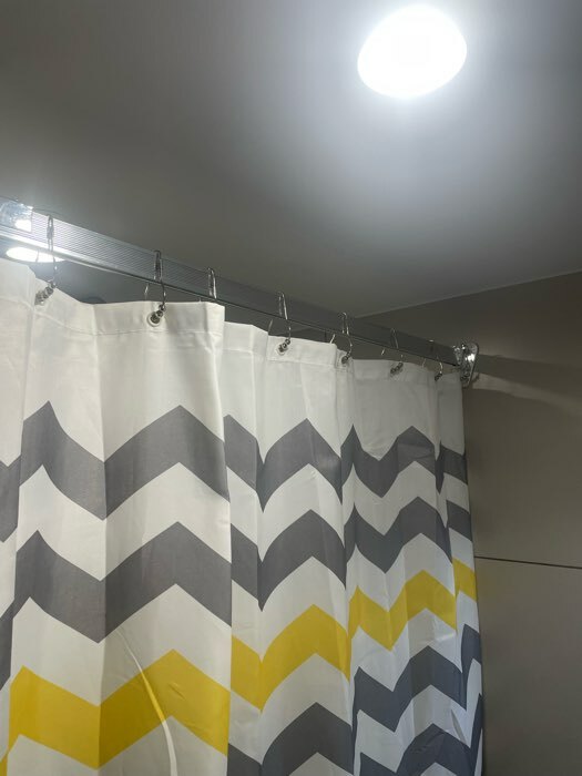 Фотография покупателя товара Крючок для штор с шариками, 7.5×4 см, 10 шт., цвет серебряный - Фото 1