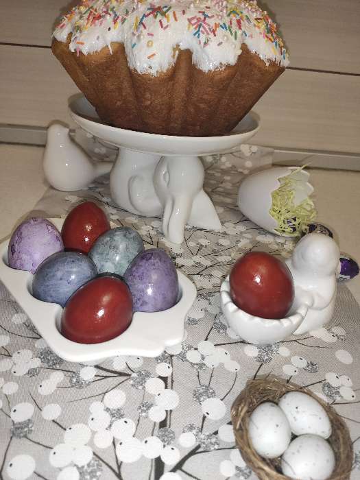 Фотография покупателя товара Подставка для яиц Доляна «Зайка», 11×6×8 см