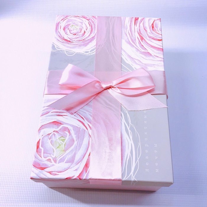 Фотография покупателя товара Коробка подарочная прямоугольная, упаковка, «Цветы», 28 х 18.5 х 11.5 см
