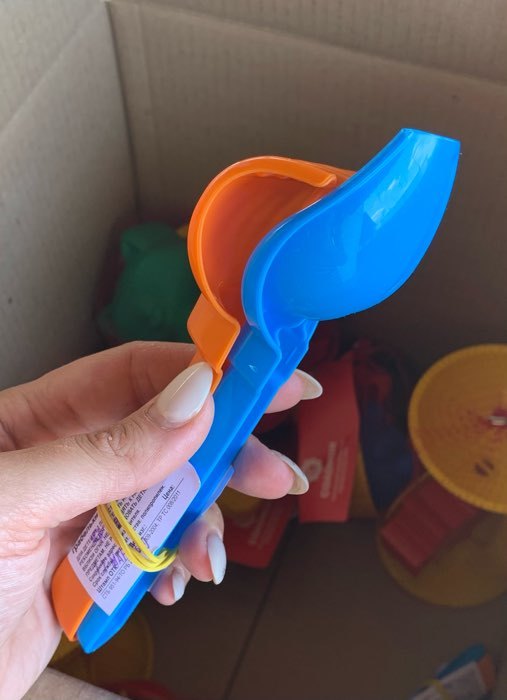 Фотография покупателя товара Набор игрушек: совок, грабельки, для детей, цвета МИКС - Фото 5