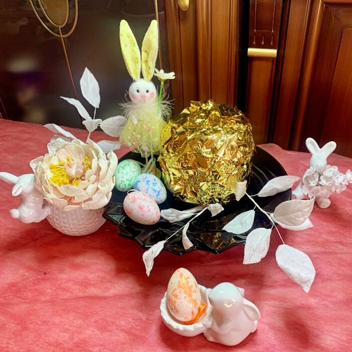 Фотография покупателя товара Подставка для яиц Доляна «Зайка», 11×6×8 см - Фото 1