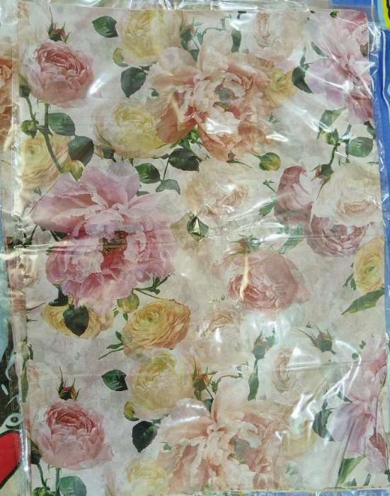 Фотография покупателя товара Бумага упаковочная тишью, "Райский сад", 50 см х 70 см 17 грамм