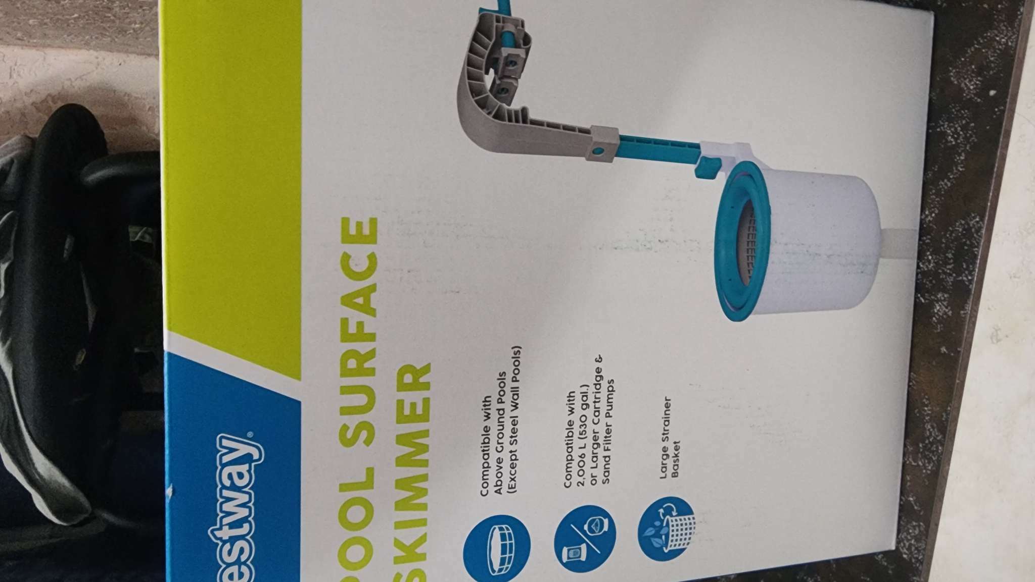 Фотография покупателя товара Скиммер для бассейна Bestway, 58233 - Фото 1