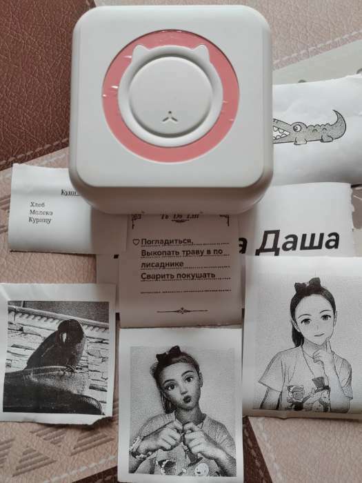 Фотография покупателя товара Мини-принтер Windigo LPR-01, Bluetooth, термопечать на чековой ленте, Android/iOS, 1000 мАч - Фото 3