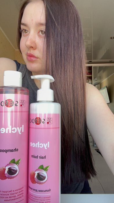 Фотография покупателя товара Шампунь для волос Sendo "Личи", 350 мл
