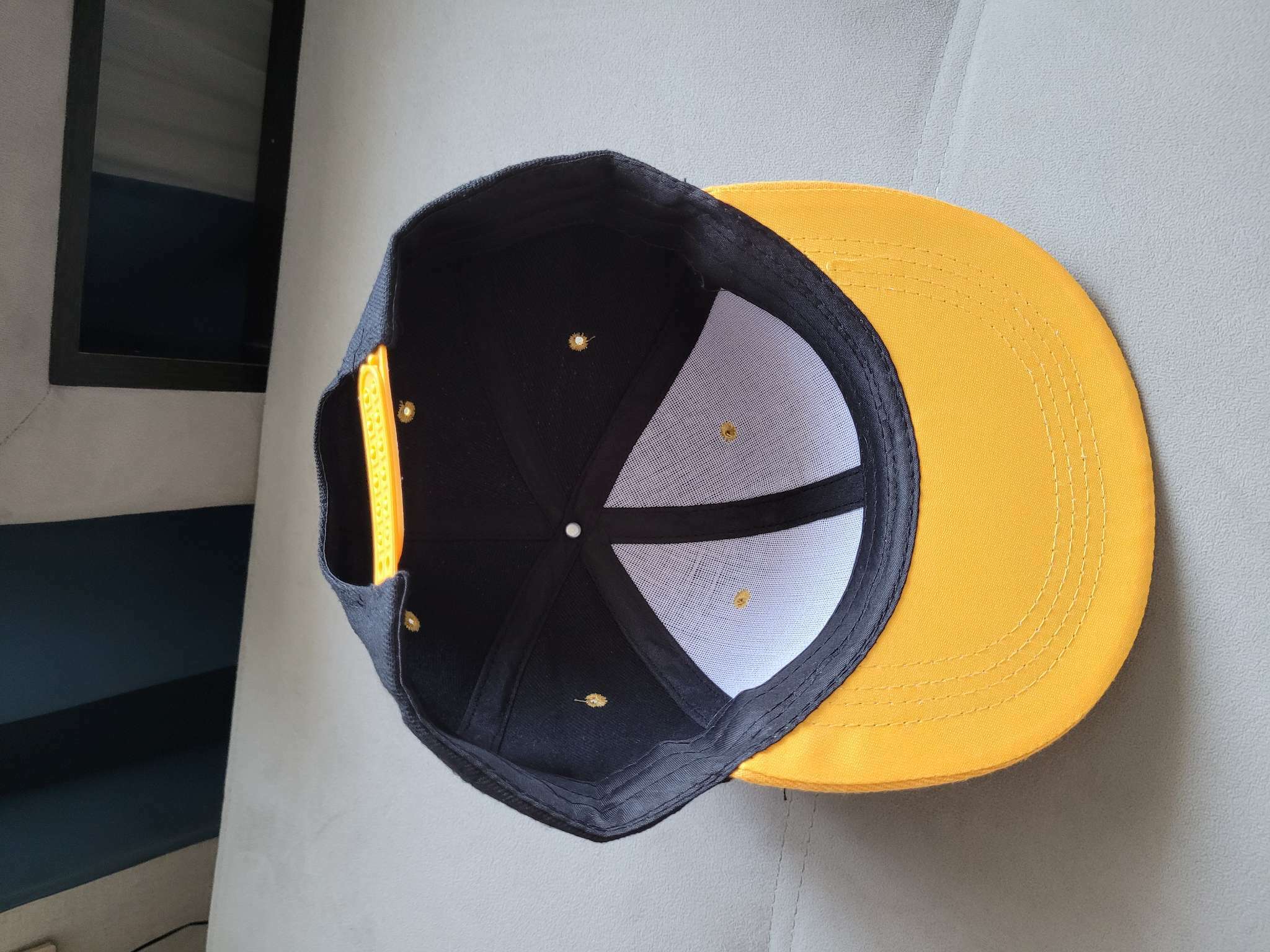 Фотография покупателя товара Бейсболка с прямым козырьком для мальчика MINAKU, размер 56, цвет чёрный/жёлтый