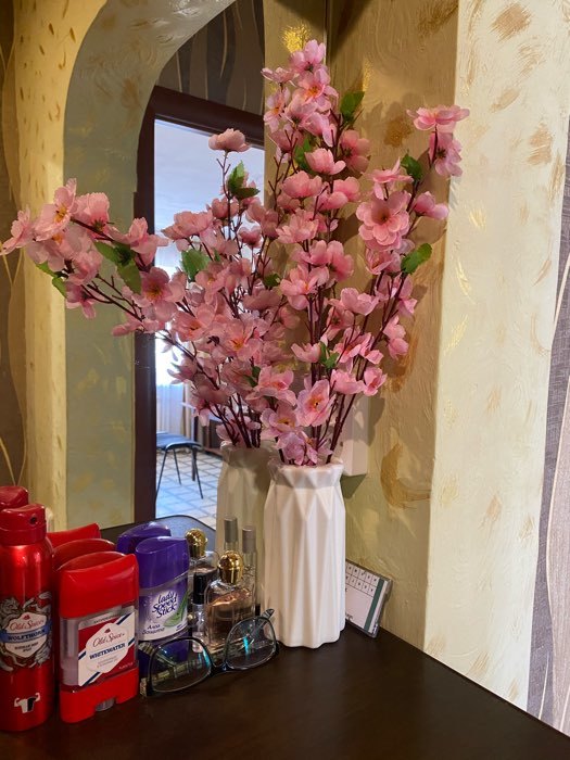 Фотография покупателя товара Ваза для цветов, 8,8×17,5 см, 750 мл, цвет МИКС - Фото 22