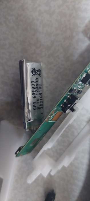 Фотография покупателя товара Зажигалка электронная, USB, дуговая, складная, 23 х 3.7 см - Фото 1