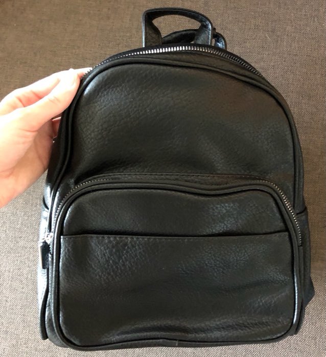 Фотография покупателя товара Рюкзак, отдел на молнии, 3 наружных кармана, цвет голубой - Фото 3