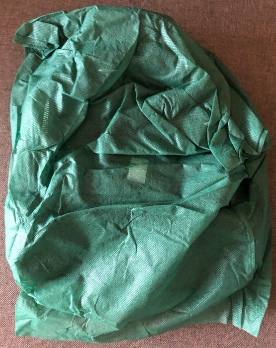 Фотография покупателя товара Рюкзак, отдел на молнии, 3 наружных кармана, цвет голубой - Фото 1