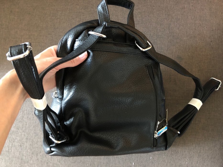 Фотография покупателя товара Рюкзак, отдел на молнии, 3 наружных кармана, цвет голубой - Фото 5