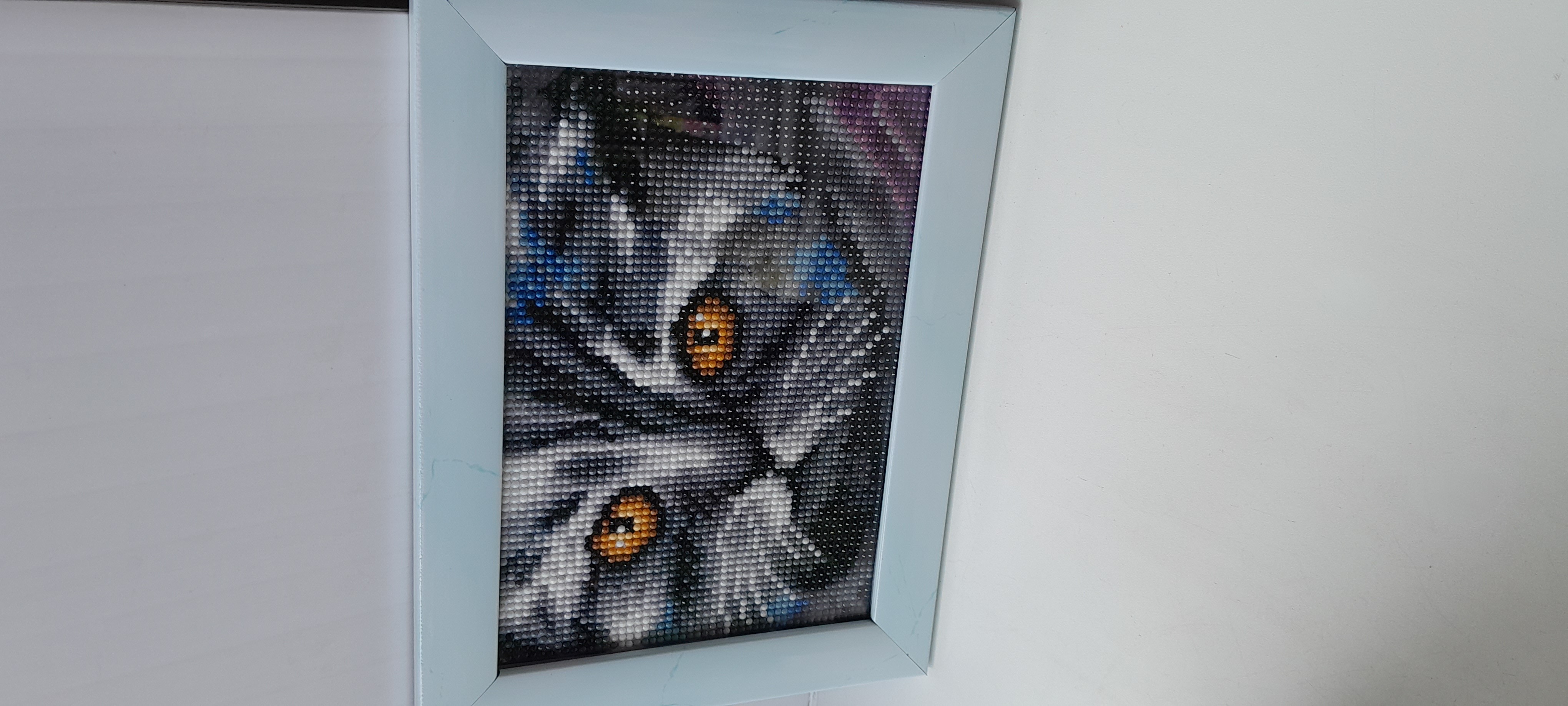 Фотография покупателя товара Алмазная мозаика с полным заполнением на холсте «Кот», 15 х 21 см - Фото 1