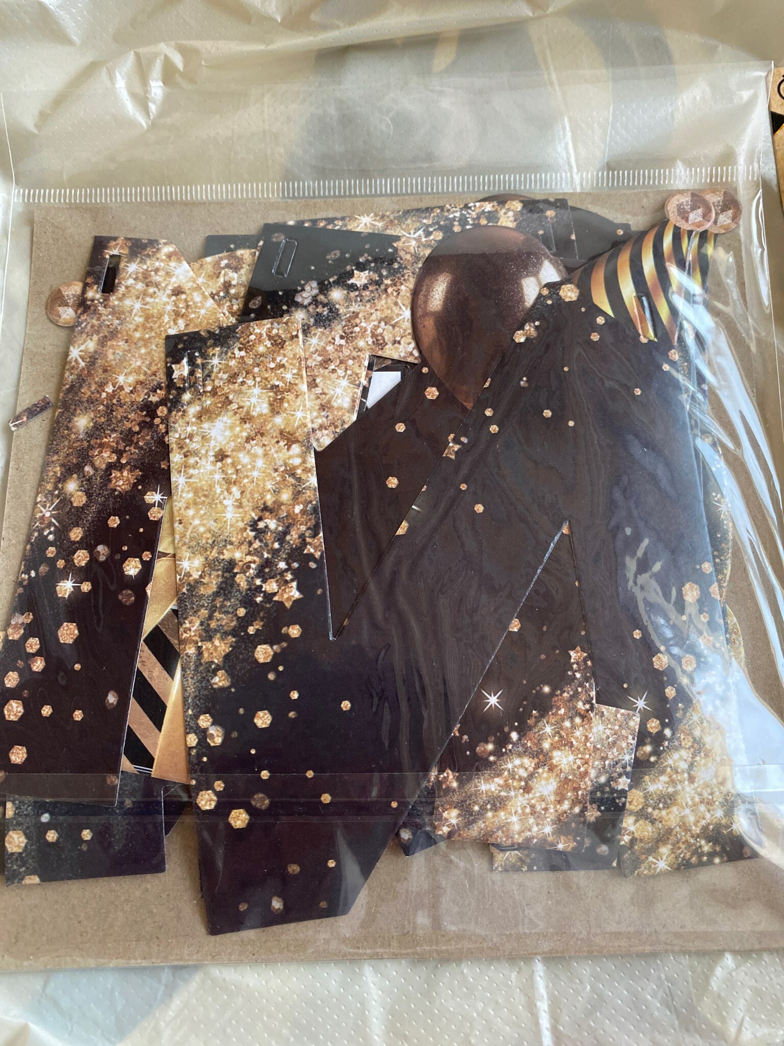 Фотография покупателя товара Гирлянда на ленте «С Днем Рождения», 250 см - Фото 3