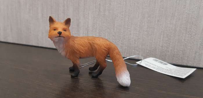 Фотография покупателя товара Фигурка «Рыжая лисица», 7 см