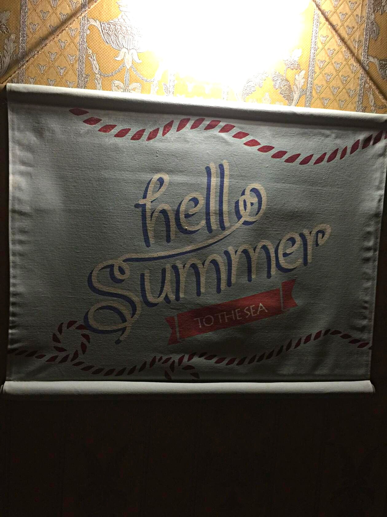 Фотография покупателя товара Панно подвесное Hello summer, морская тематика, прямоугольное, 77х57 см - Фото 2