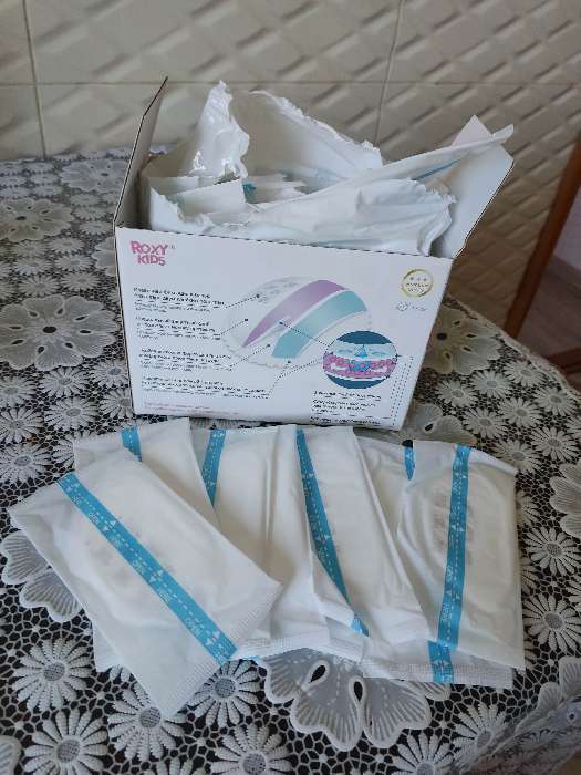 Фотография покупателя товара Ультратонкие лактационные прокладки для груди HOME&TRAVEL, набор 60 шт. - Фото 1