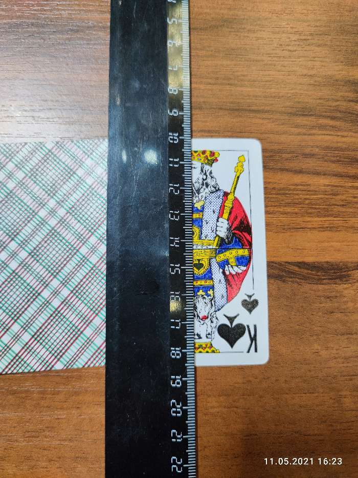 Фотография покупателя товара Карты игральные бумажные "Дама", 36 шт, 8.7 × 5.7 см - Фото 3