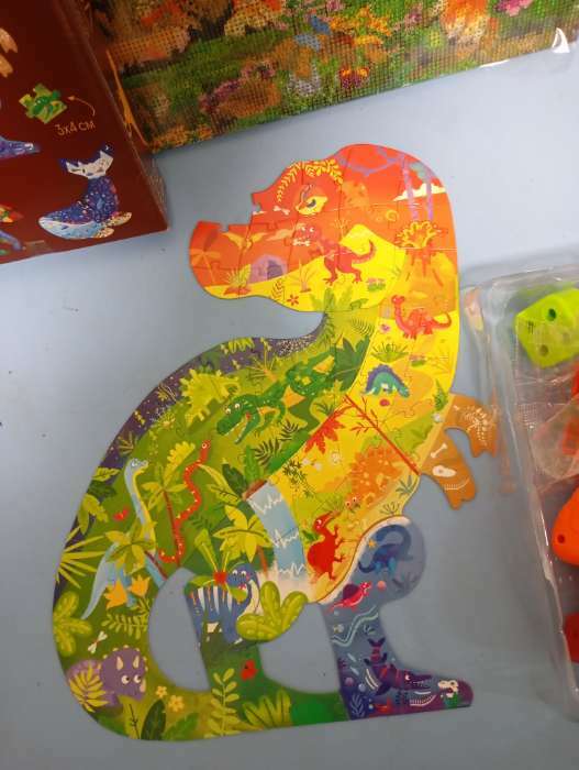 Фотография покупателя товара Пазл детский фигурный «Хозяин леса», 75 деталей - Фото 2