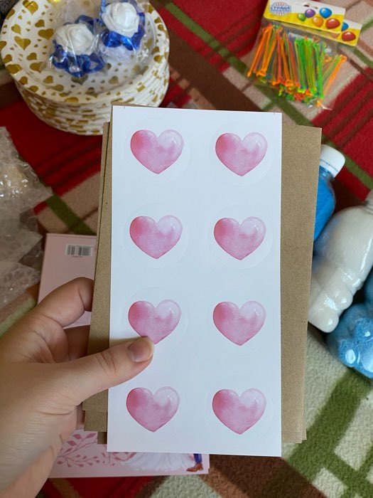 Фотография покупателя товара Приглашение на свадьбу в крафтовом конверте «Розовый» - Фото 2