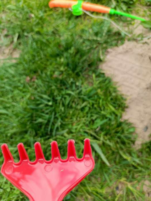 Фотография покупателя товара Набор для игры в песке, лейка 350 мл, цвета МИКС - Фото 3