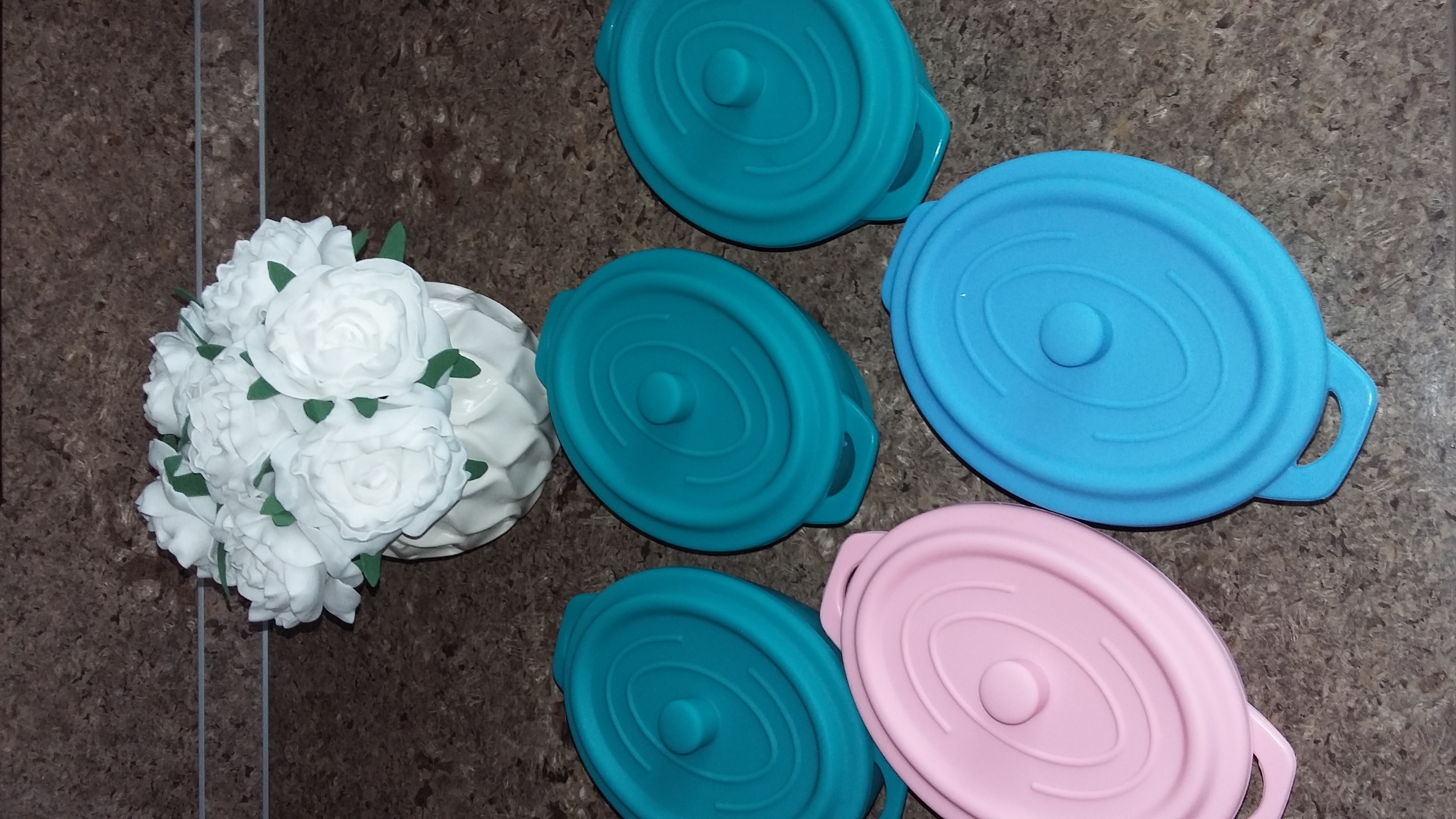 Фотография покупателя товара Кокотница - форма для запекания складная Доляна «Юзи», силикон, 16,5×11×7,5 см, цвет МИКС - Фото 3