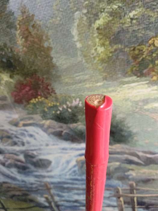 Фотография покупателя товара Сачок детский, бамбуковая ручка 115 см, d=24 см, цвета МИКС - Фото 4