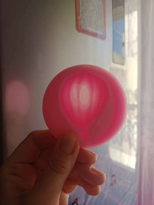 Фотография покупателя товара Силиконовый молд «Воздушный шар», d=7,5 см, цвет МИКС