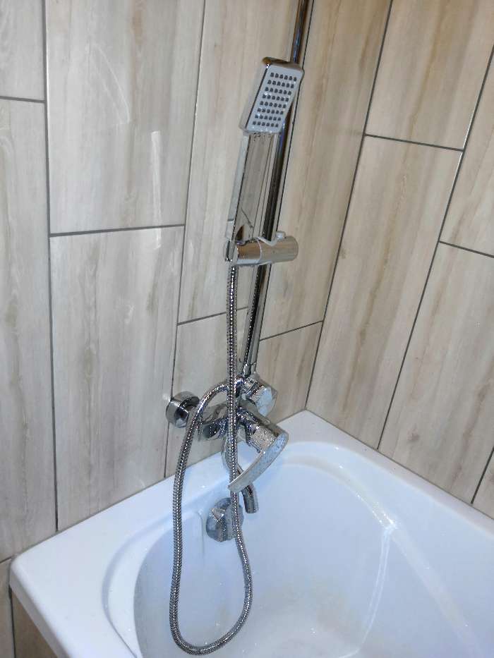 Фотография покупателя товара Душевая система Accoona A8321, с тропическим душем, цинк, хром - Фото 5
