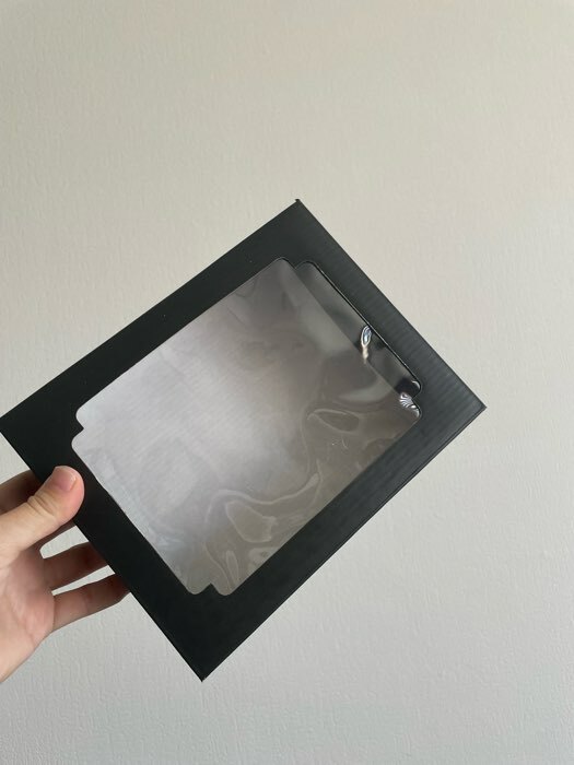 Фотография покупателя товара Коробка самосборная, крышка-дно, с окном, «Малевич» 18 х 15 х 5 см