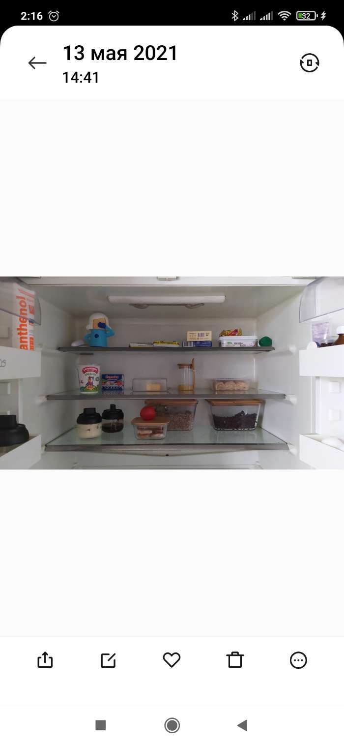 Фотография покупателя товара Поглотитель запаха для холодильника Доляна
