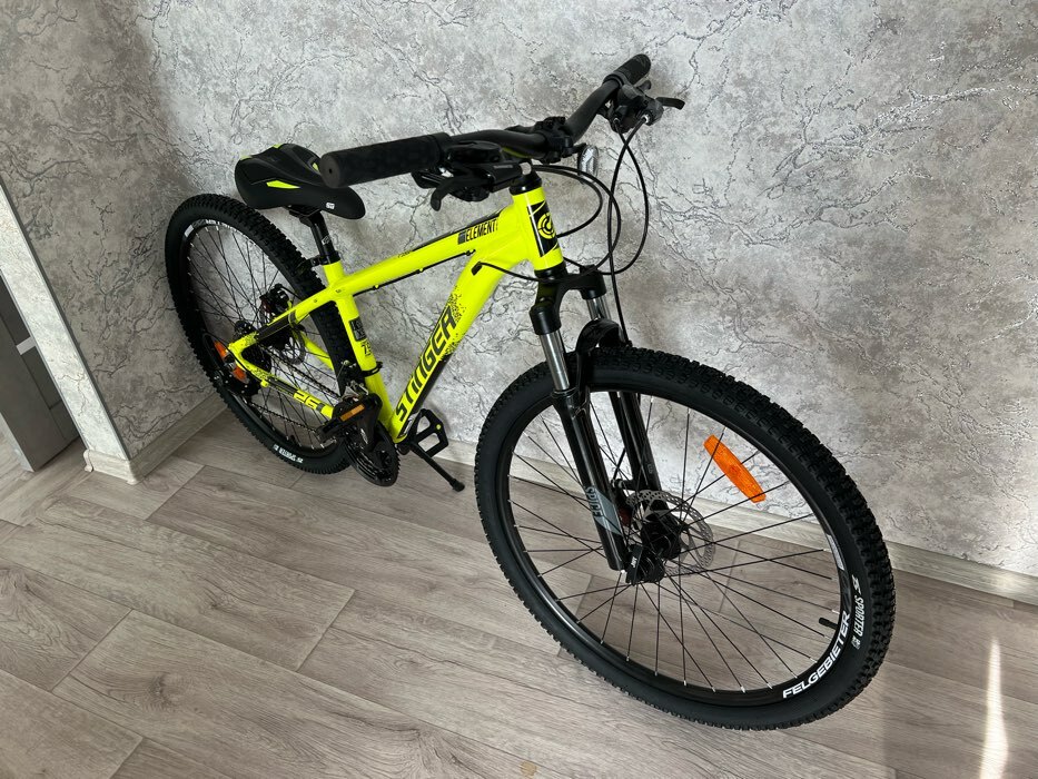 Фотография покупателя товара Велосипед 26" STINGER ELEMENT EVO, цвет чёрный, р. 14" - Фото 1