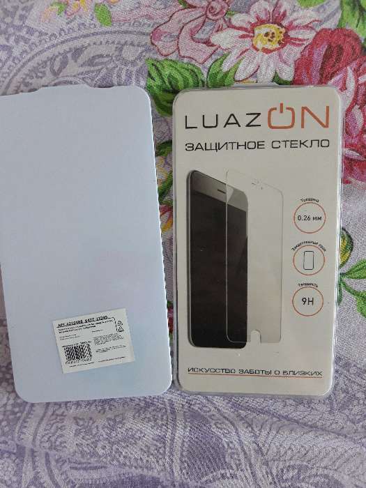 Фотография покупателя товара Защитное стекло LuazON для Samsung Galaxy A6, 0.26 мм, 9Н, - Фото 1