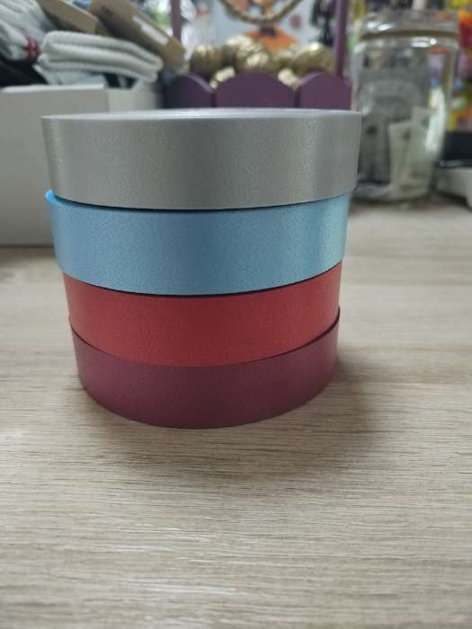 Фотография покупателя товара Микс №1 Лента италия Cotton 2см*50ярд (№09,25,30,11) - Фото 2