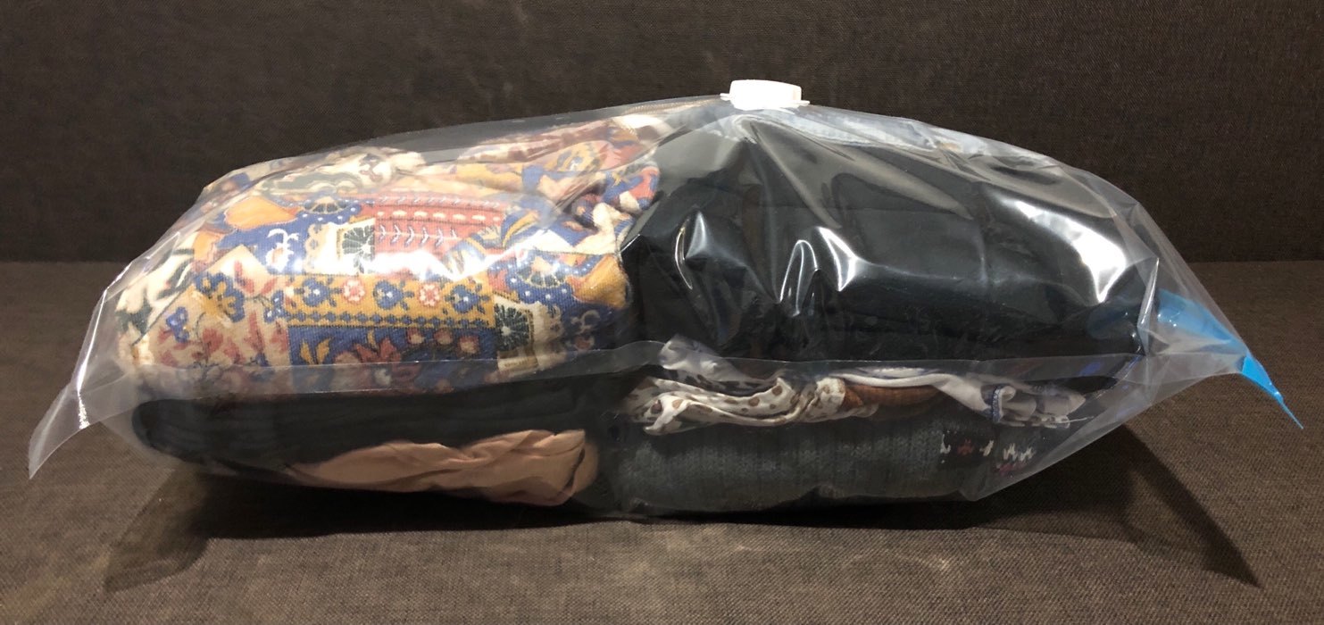Фотография покупателя товара Вакуумный пакет для хранения вещей Доляна, 50×60 см, прозрачный - Фото 11
