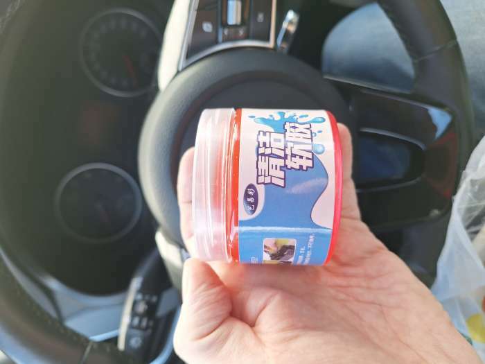 Фотография покупателя товара Лизун-очиститель салона автомобиля, 160 г, пластиковый туб - Фото 2