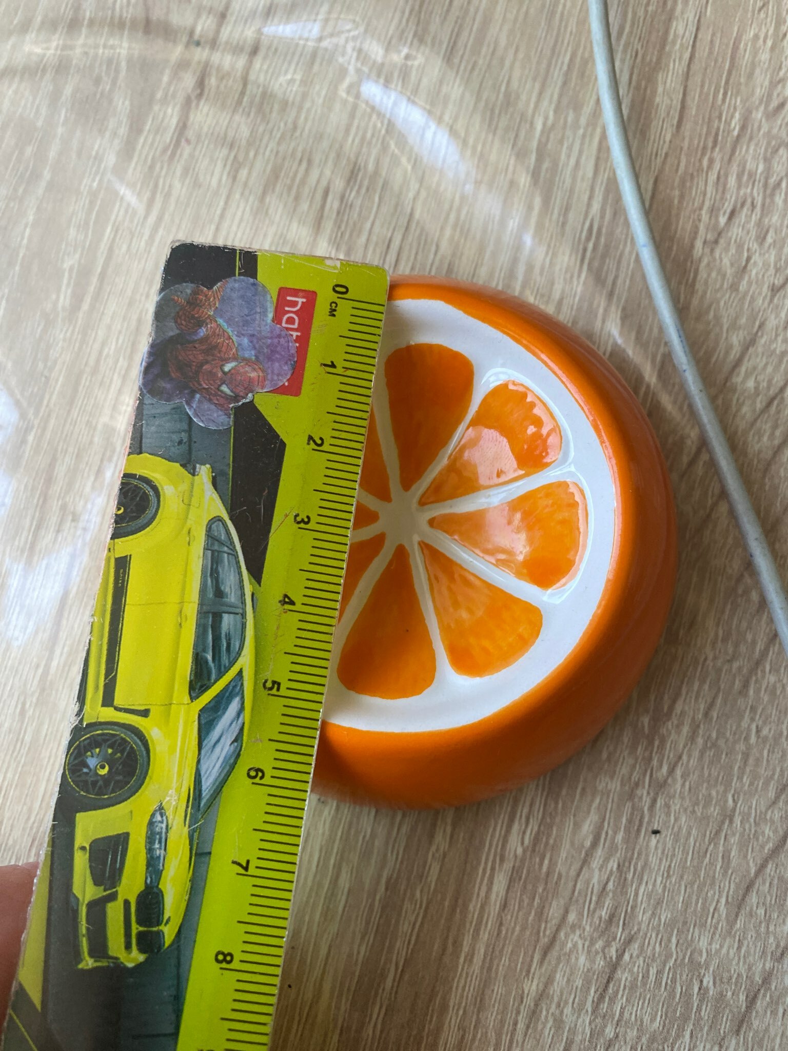 Фотография покупателя товара Миска керамическая для грызунов "Апельсинка" 30 мл 7,7 х 2,3 см