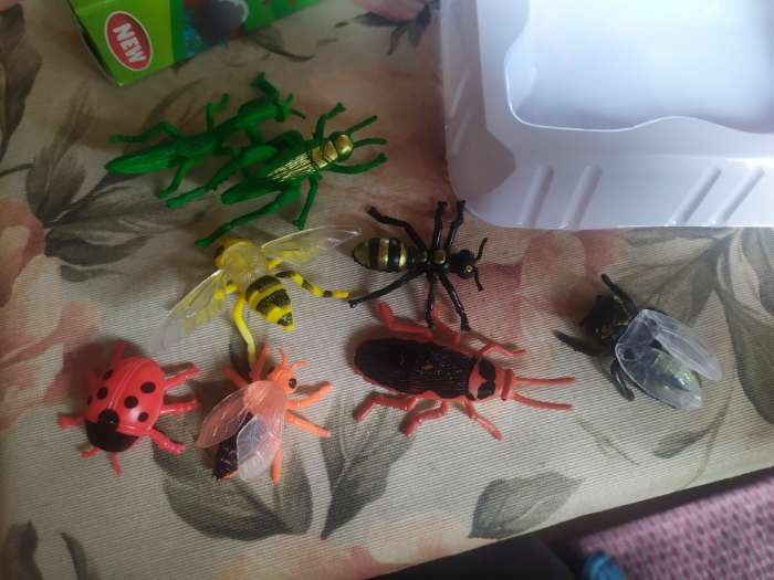 Фотография покупателя товара Набор животных «Насекомые», 8 фигурок, МИКС - Фото 4