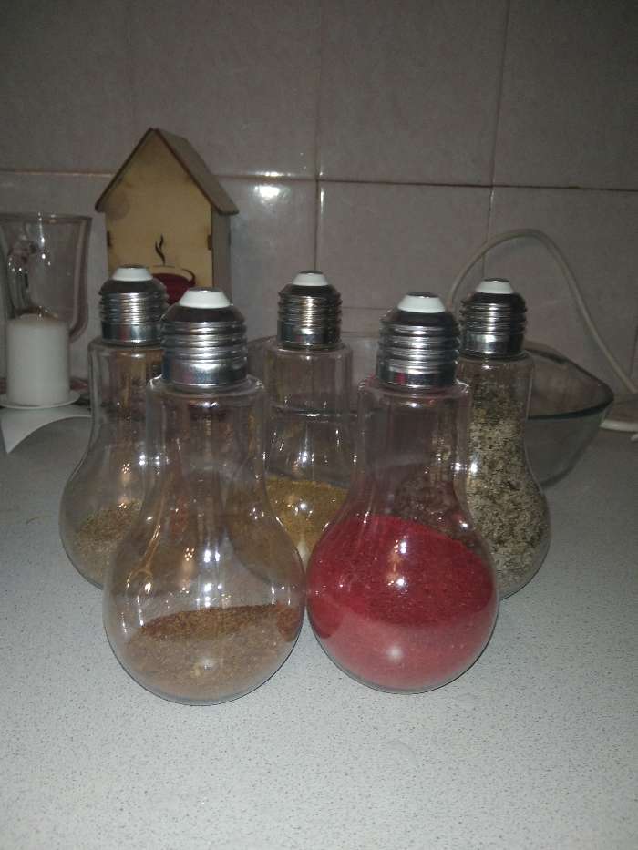 Фотография покупателя товара Бутылочка для хранения «Лампочка», 200 мл, цвет прозрачный - Фото 15