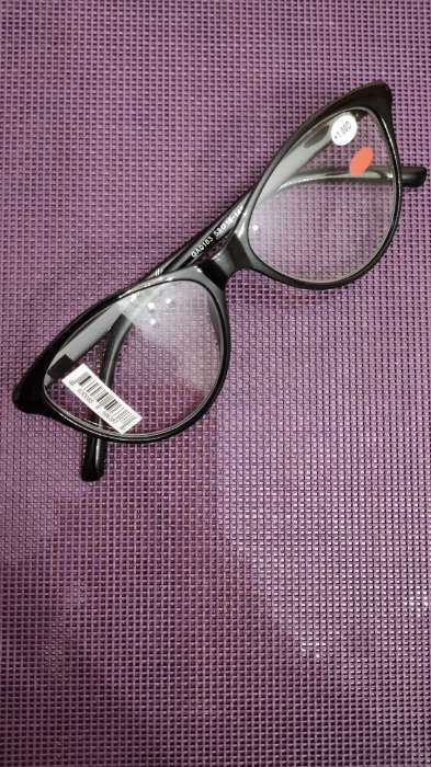 Фотография покупателя товара Готовые очки GA0183 (Цвет: C1 черный; диоптрия: +2,5;тонировка: Нет) - Фото 3