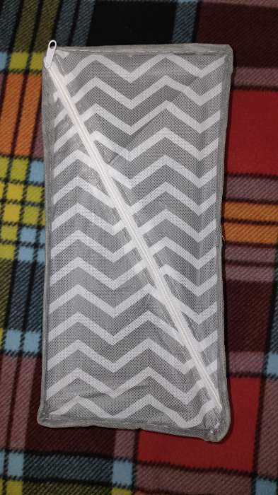 Фотография покупателя товара Органайзер для хранения белья «Симетро», 8 ячеек, 29×14×10 см, цвет серый - Фото 1