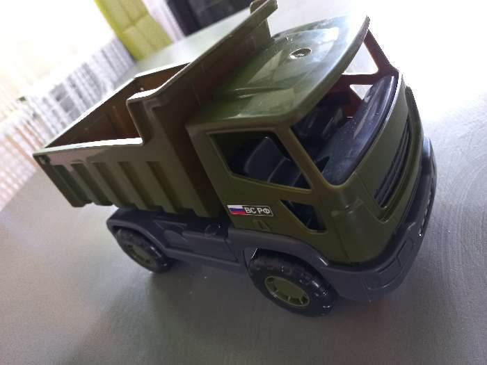 Фотография покупателя товара Автомобиль-самосвал военный «Агат»