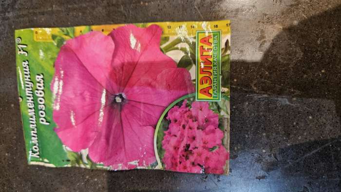 Фотография покупателя товара Семена цветов Комплиментуния розовая F1 крупноцветковая, 10 шт - Фото 2