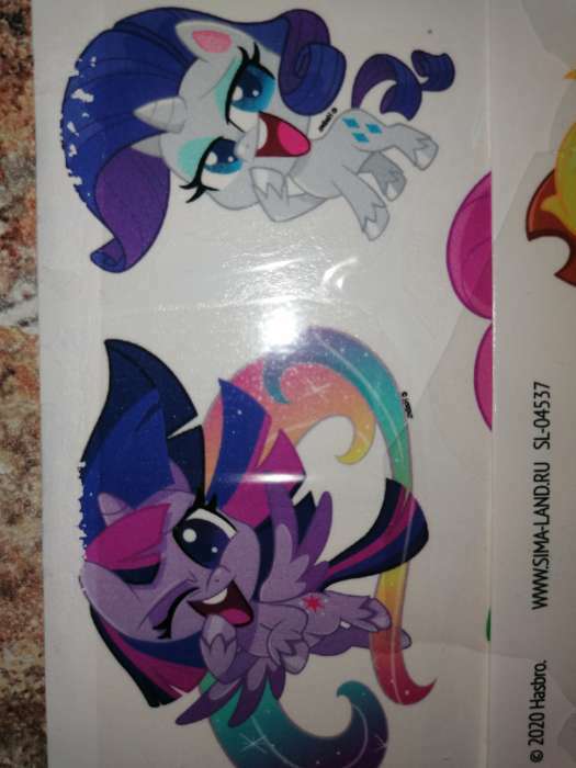 Фотография покупателя товара Переводные татуировки детские «My Little Pony: Пинки Пай» - Фото 3